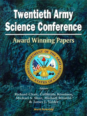 cover image of Twentieth Army Science Conference--Award Winning Papers